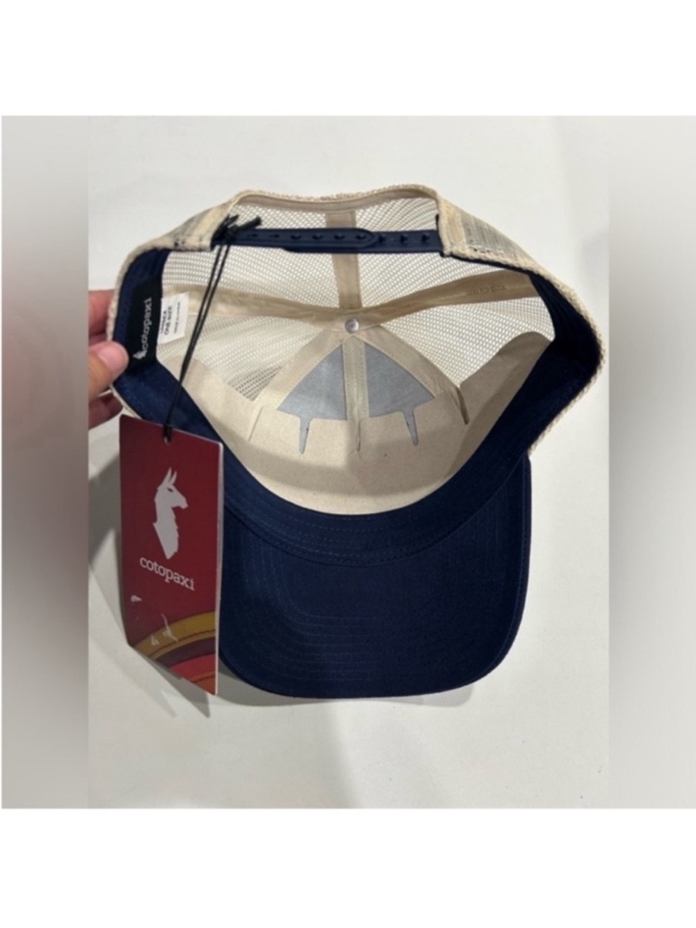 Cotopaxi On The Horizon Trucker Hat Cap NWT Navy Blue Maritime - Picture 3 of 7